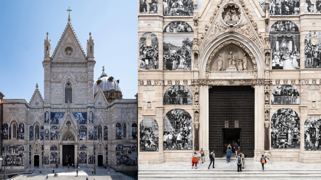 chi-sei-napoli-jr-installazione-duomo-facciata
